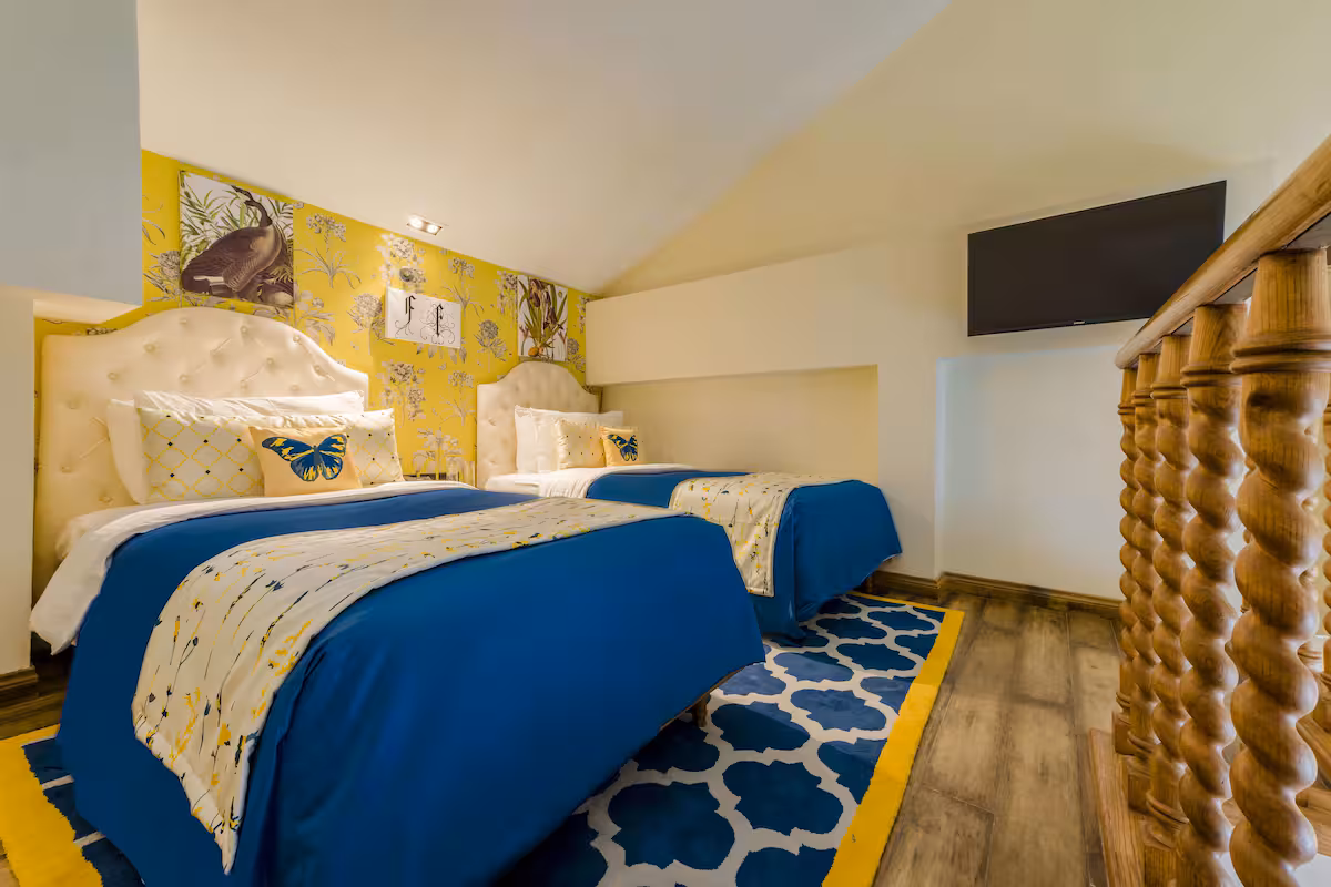 Attic duplex interior